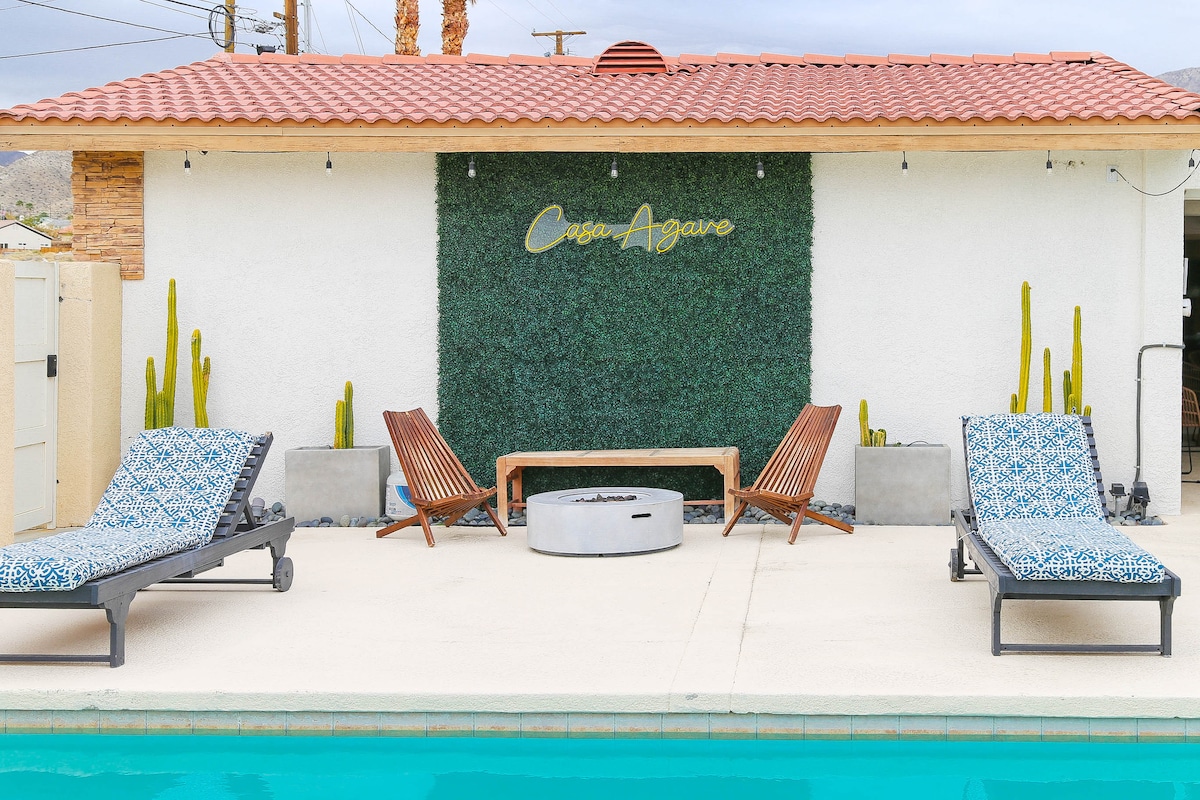 Casa Agave: Pool Spa, Views, BBQ - Houses for Rent in Desert Hot Springs,  California, United States - Airbnb