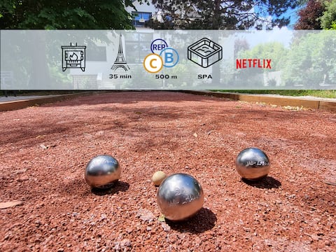 Beautiful Villa: Hot Tub & Sauna & Pétanque & Games