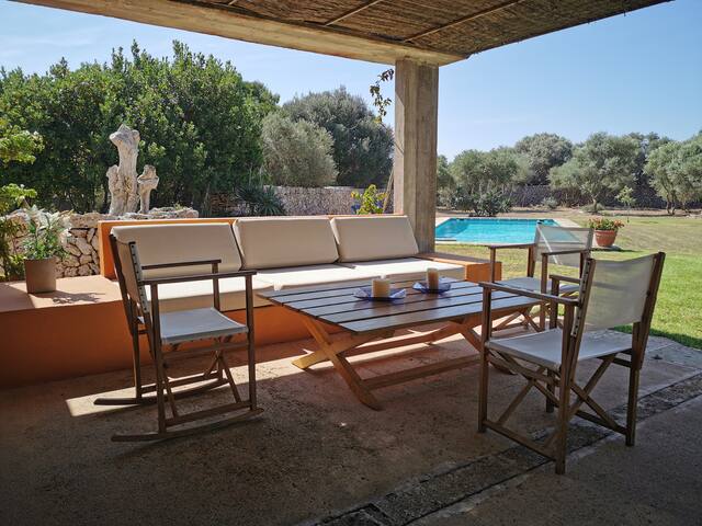 Casa de campo en Menorca, Mahón. Ideal familias.