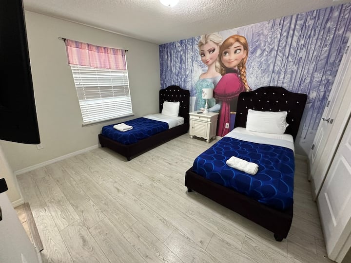 Nuestra acogedora habitación doble para niños