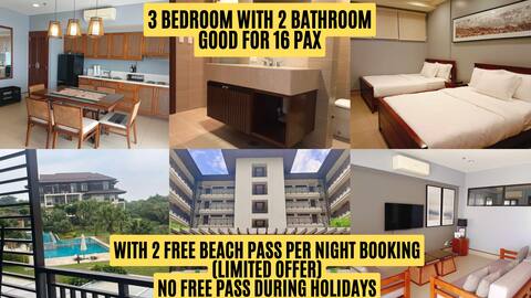 Cozy 3-bedroom Anvaya condo with pool