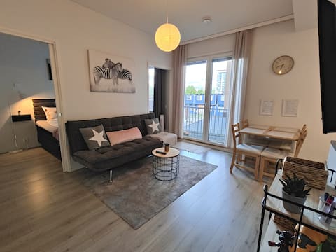 Lovely 1BR apartment near the Hupisaaret City park