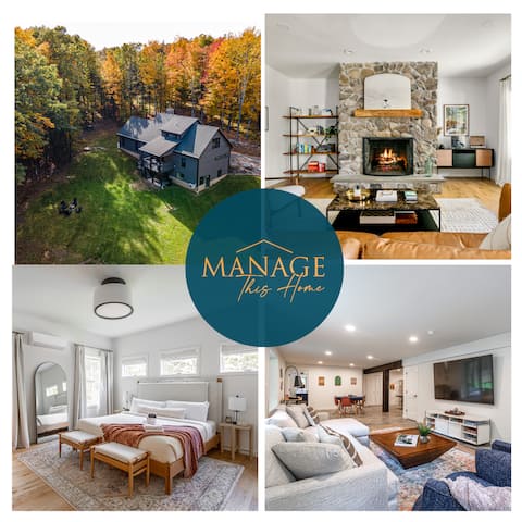 Upscale 4BDR 4BTH:Games • Gym • Firepit • BBQ