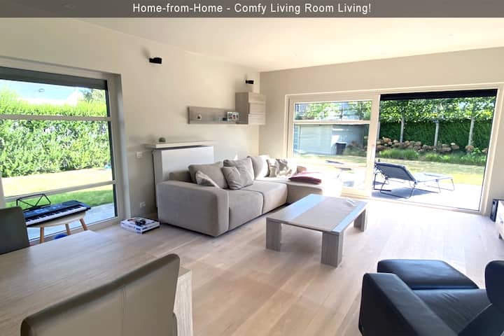 Beautiful Child-friendly Villa With Garden - Zulte
