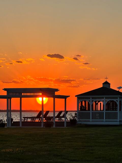 Waterfront Blueberry Farm | Mini-Resort | Sunsets