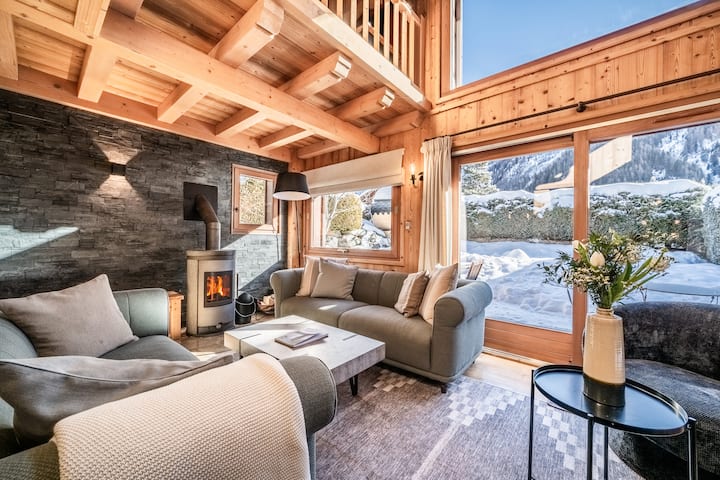Olea - Chalet Avec Jacuzzi, Sauna Et Jardin - Chamonix-Mont-Blanc
