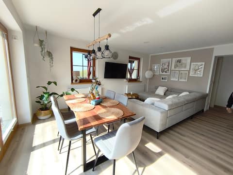 Vacation rental "Waldblick" with pool and children's playground