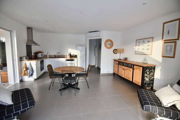 Appartement 60m2 Dans Villa  Avec Piscine Privée - Oletta