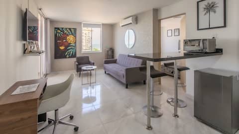 Popular Airbnb listing: Stylish & Renovated Condo in El Laguito, Cartagena in El Laguito