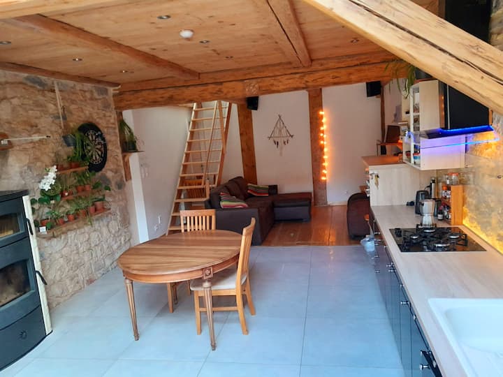 Appartement Cocooning Authentique,frontière Suisse - Les Fourgs