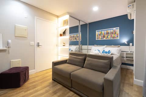 Successful Airbnb property: NEW Studio (next to Paulista ave) WIFI in Bela Vista