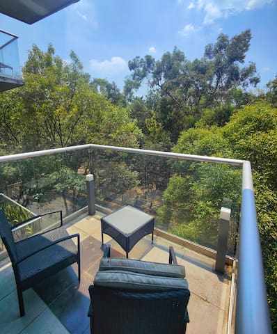 Amazing AC & BalconyAp, Park view, RooftopPool Bar