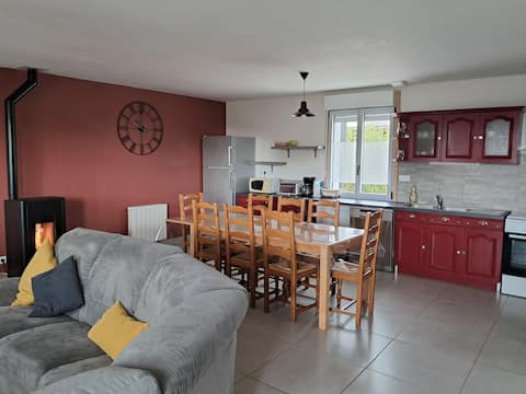 House near Mont Saint Michel