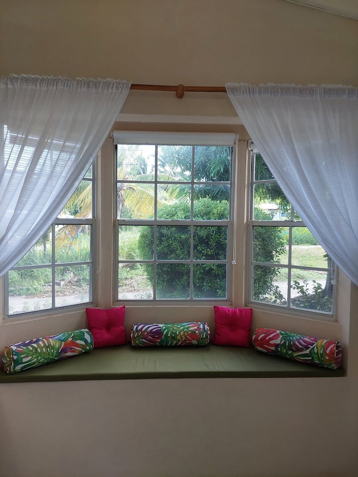 The Master Bedroom Window Seat