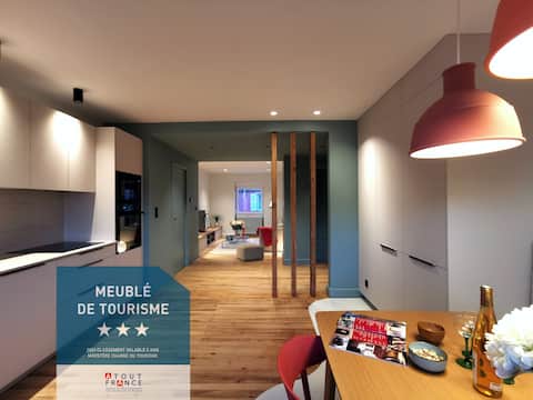 " Entre Ville et Vignes " Gite classé * * *