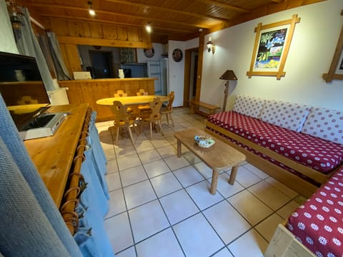 Top Airbnb: Apartment at the foot of the mountains in Bourg Saint Maurice
