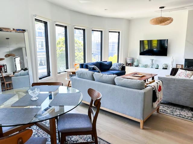 5BR Penthouse, Roof Deck, Near Golden Gate Park