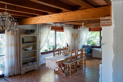 Top performing Airbnb: villa with huge garden in Orosei