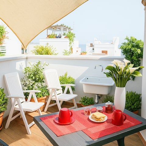 Proprietà Airbnb di successo: casa viola short-term rental a Polignano A Mare