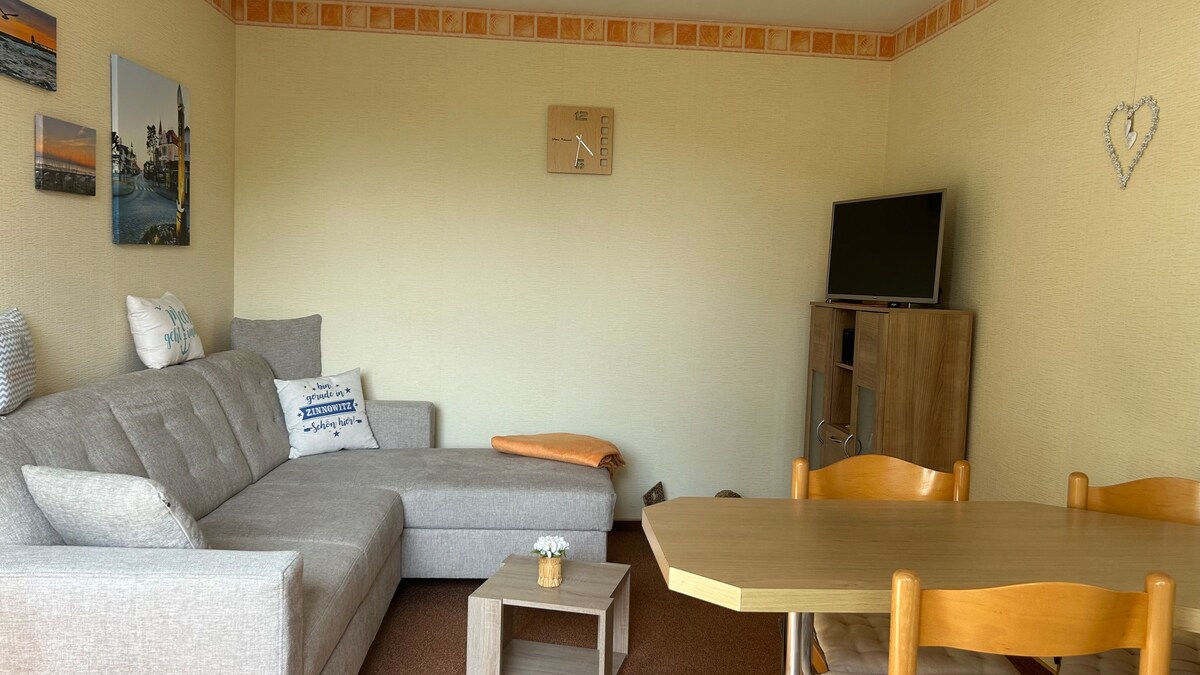 Airbnb performant: Cozy apartment with free parking à Zinnowitz