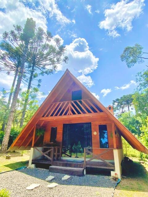 Cottage Aconchego-Ar Conditioned-Hydro-Canoinhas-SC