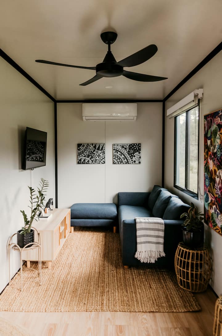Contained In Nimbin - Wollumbin Cottage - ニンビン