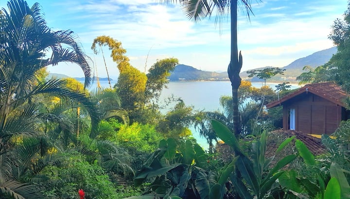 Romantic Bungalow With Ocean View - Ubatuba