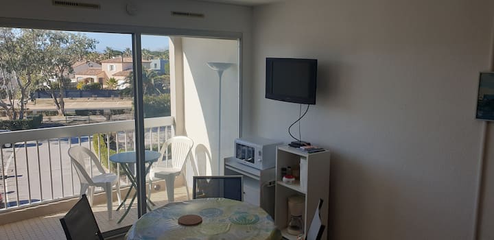 Appt. Résidence Calme, Piscine, Mer 100 M, Parking - Saint-Cyprien