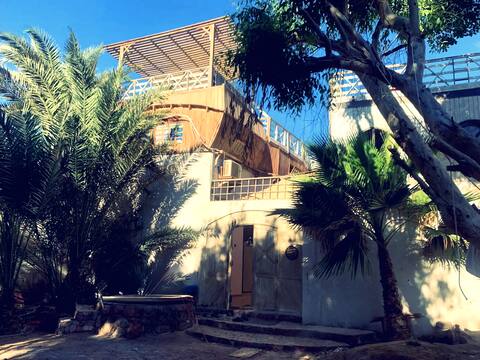 4 bedroom villa with large private garden.
