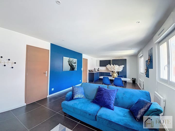 Marine Serenity - Appartement à 50m De La Plage - Bray-Dunes