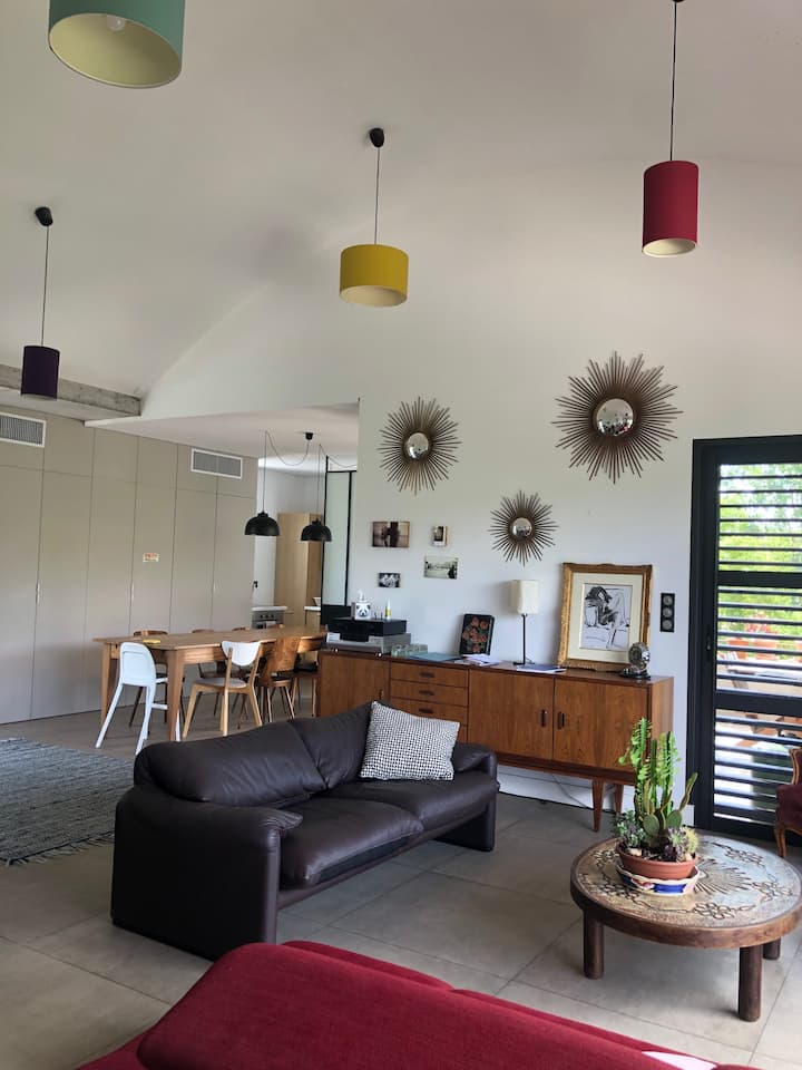 Maison Familiale Avec Piscine Au Calme - Juan-les-Pins