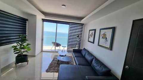 Successful Airbnb property: An apartment on the waterfront in Sinaloa