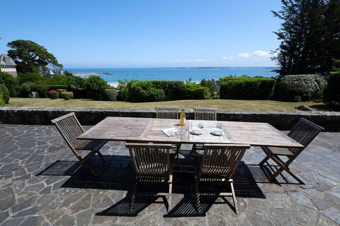 Villa Park, great sea view, 5-min walk to the beach