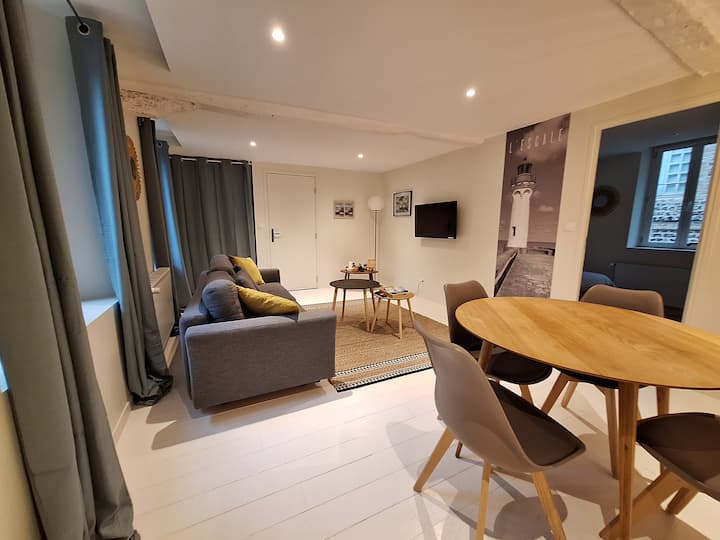 Très Bel Appartement Au Pied Du Port "L'albâtre" - Saint-Valery-en-Caux