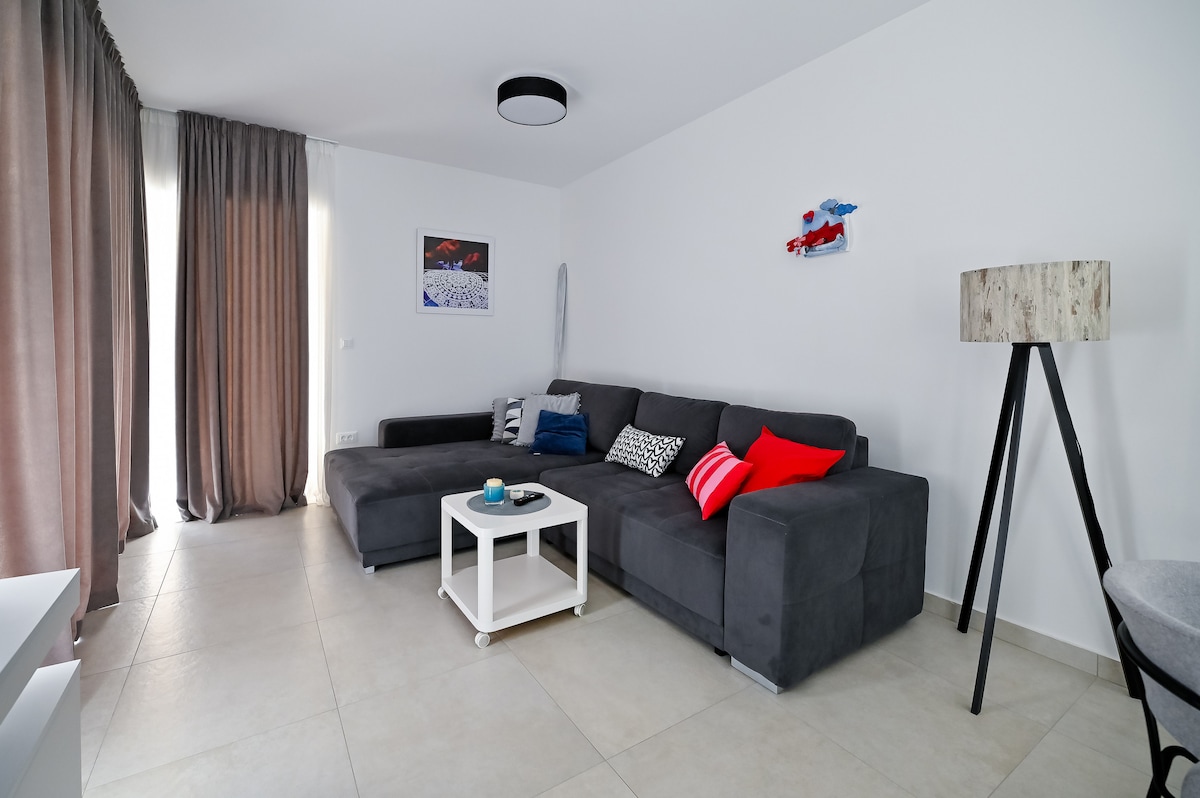 Living room image 2 at Apartment Festini – Spacious apartment in central Pag in Pag