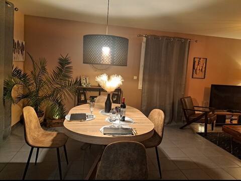 Cozy apartment
 30mn from Lyon
for holidays