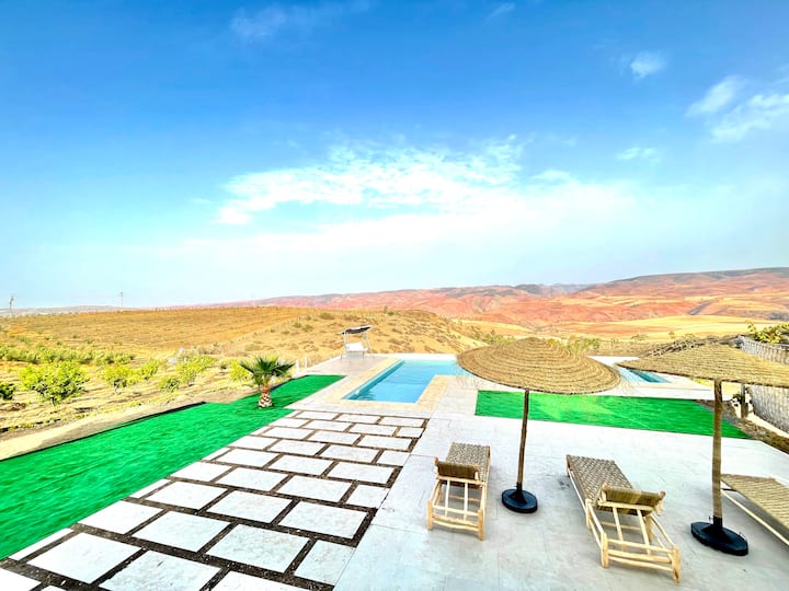 Maple Farm Rabat Lodging in a splendid farmhouse with a pool - Farm stays for Rent in ...