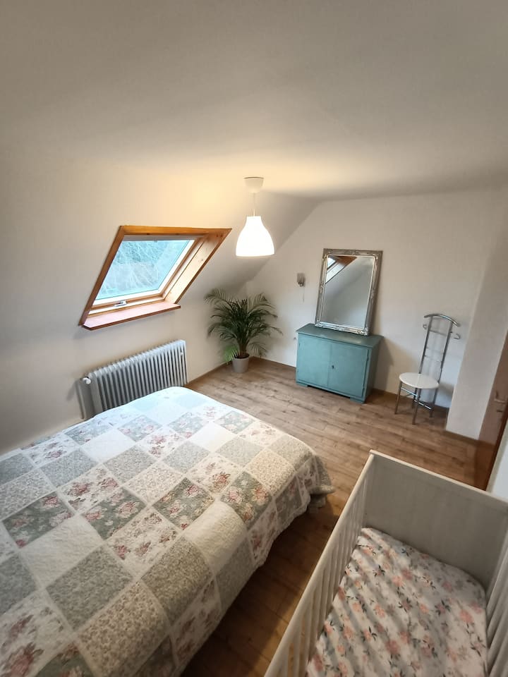 Quiet, natural room very close to Strasbourg Houses for Rent in Kehl