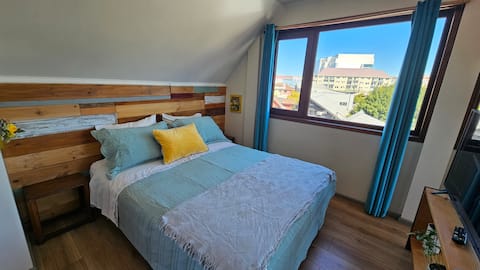 Top Airbnb: A bright apartment steps from downtown and the waterfront in Valdivia