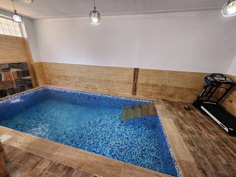 Luxury apartments with picine