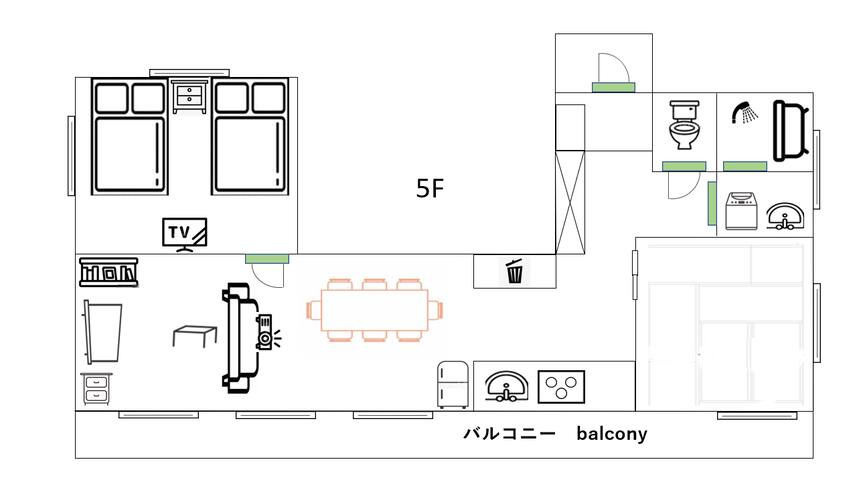 3-min walk from station! family theater!96㎡ house! gallery image 3