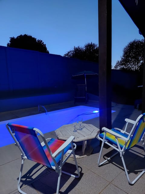 Villa Silvestri-Espace Beija-Florin Heated Pool