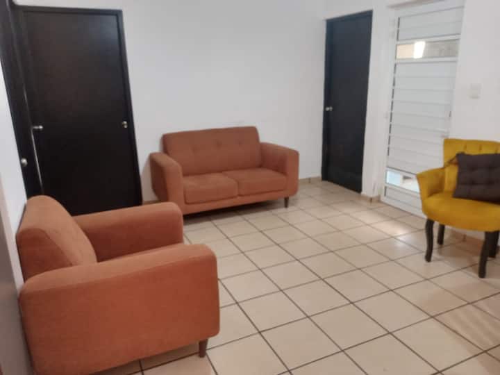 Departamento Con Clima Muy Cerca De Playa Miramar - Ciudad Madero