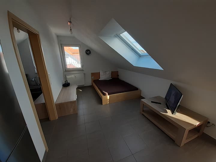 Attic Vacation Home 45qm, 1 Bedroom & 1 Lounge+bed - Sulzbach am Main