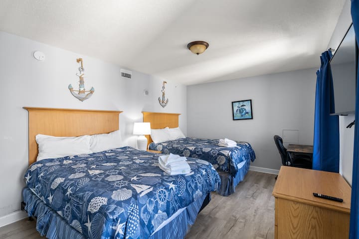 Tómate una siesta después de un divertido día de compras.