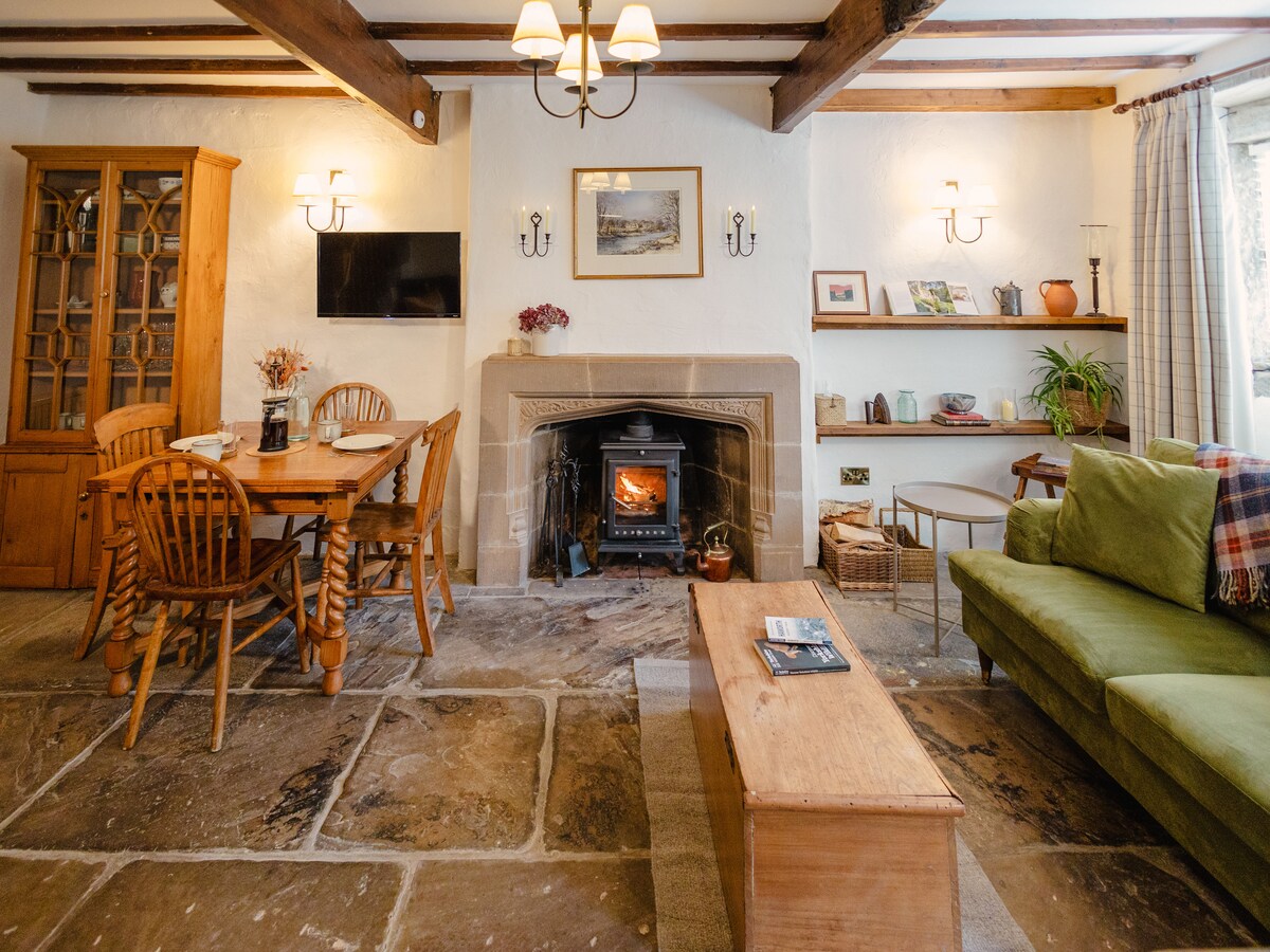 Beliebte Airbnb-Anzeige: Haworth cottage with log burner & free parking in Haworth And Stanbury