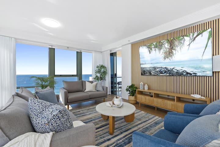 Renovated 4br Sea View Apt In Surfers Paradise - 黃金海岸