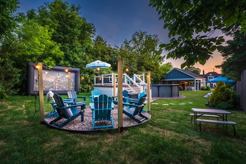 Oasis | NEW Fire Pit, Pool, Poker, Patio, Media Rm