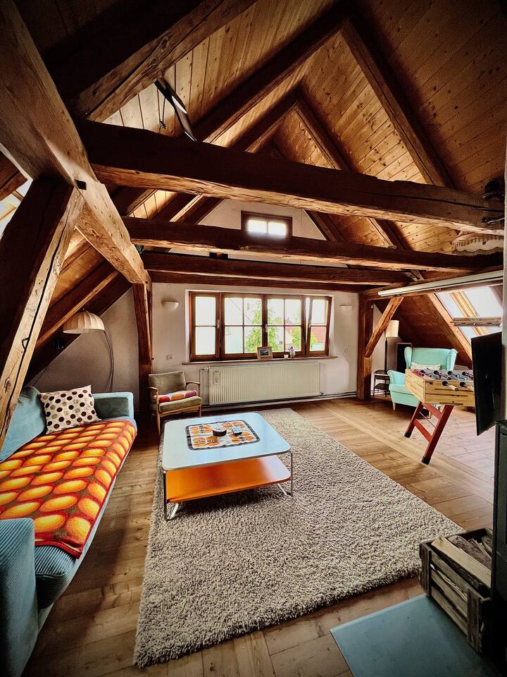Loft Mit Dachterrasse Im Alten Bauernhaus - Ammersee