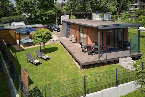 4-star chalet with jacuzzi, wellness & e-bike